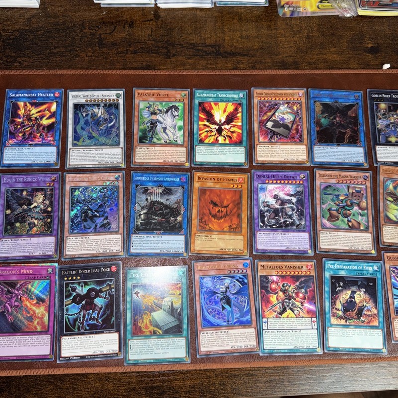 Yu-Gi-Oh Card Bundle Secret Rare cards, Rare, Ultra Rare In photo+ 100 Card Bulk