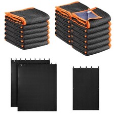 Uimoso 1/2/6/12 Pack Moving Blankets Furniture Pads/ Sound Dampening Blankets