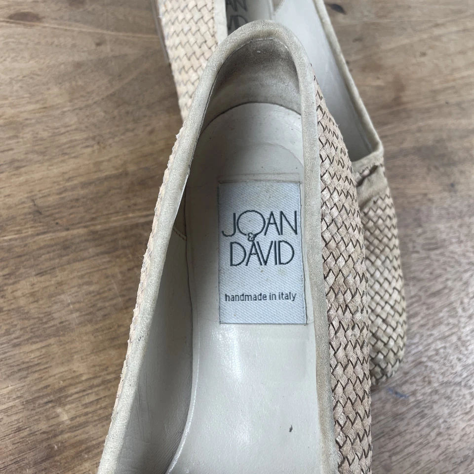 Zapatos para mujer Joan & David - planos de ballet de gamuza tejida - talla 7,5 Foto 2 de 4