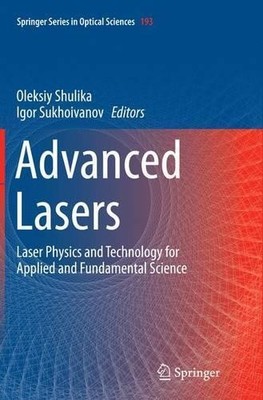 Advanced Lasers - 9789402402896