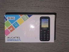 Alcatel One Touch 1016G Mobile Phone Black, 