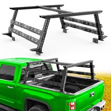 BriSunshine 1300 Lbs Load Capacity Adjustable 16'' to 25'' High Truck Bed Racks
