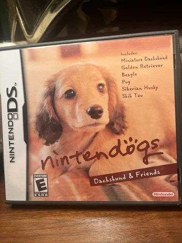 Nintendogs: Dachshund & Friends - Nintendo DS Game - COMPLETE in box with manual