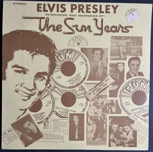 ELVIS PRESLEY “The Sun Years” Vinyl LP! Factory Sealed!