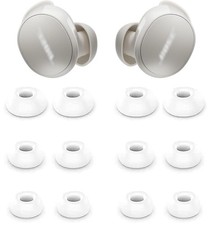 Eartips with Bose New QuietComfort Earbuds 2024 New, 6 Pairs S M L Sizes Soft...