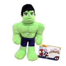 Disney Junior Marvel Spidey & His Amazing Friends HULK 8" Plush NWT