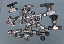 Swagelok Parker Whitey Crawford Tubing Fittings Valves Bodies Used Mixed Lot