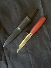 MORAKNIV Classic No. 611  Swedish fixed knife carbon blade finger guard