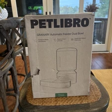 PETLIBRO Dual Bowl Smart App Powered 5L Feeder WiFi PLAF103 White