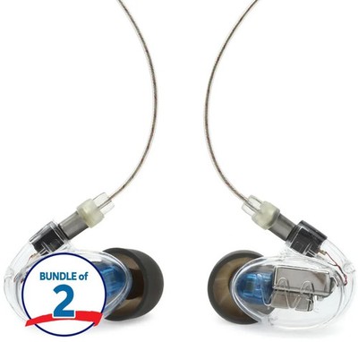 Westone Audio Pro X20 Earphones 2 Pack - Clear