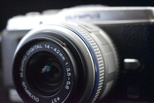  US Duty Paid Olympus PEN E-P3 Digital Camera Silver From US     9115