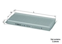 Mahle Innenraumfilter LA 349/S Partikelfilter FüR Hyundai HP Terracan 4WD Crdi