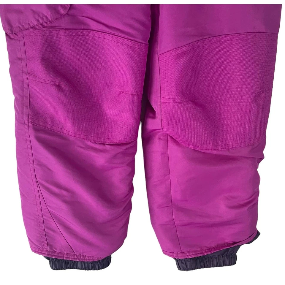 Pantalones de nieve de invierno Champion para niñas jóvenes talla mediana púrpura rosa Foto 3 de 4