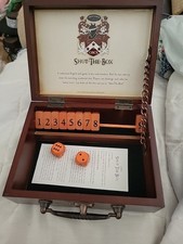 Front Porch Classics Circa Shut-the-Box, Wooden 9 Number Dice Game with Case