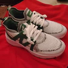 AVIA QuickFlash 9 1/2 Men’s White Green Shoes Sneaker Lightweight Breathable NWT