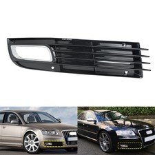 Rechts Schwarz Frontstoßstange Nebelscheinwerfer Gitter Für Audi A8 D3 4E2,4E8