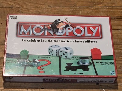 Monopoly Classic von Parker/Hasbro, 1. Euro Version 2001