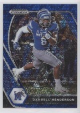 2021 Panini Prizm Draft Picks Blue Circles Prizm Darrell Henderson #94 0c6