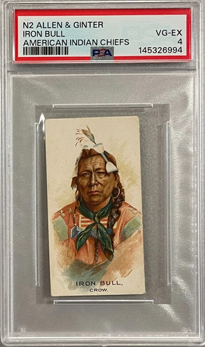 1888 N2 Allen & Ginter #25 Iron Bull