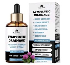 Lymphatic Drainage Drops - Supplement for Lymphatic Support Detox - 10-in-1...