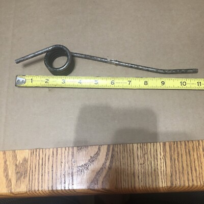 #ad 1 4” Thick steel wire torsion spring 1 5 8” To Outside Of Coils 4 Full Coils $6.99