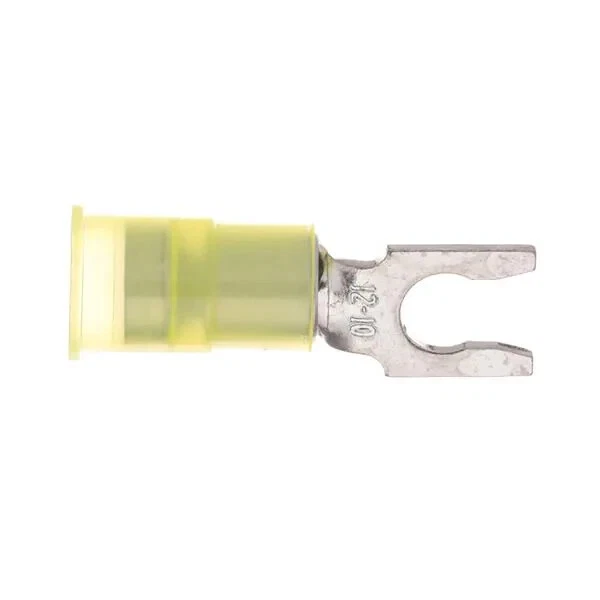 3M SS-33-10-NB Locking Fork Terminal, Nylon Insul., 12-10 AWG, #10 Stud, PK/100 - Image 3 of 4
