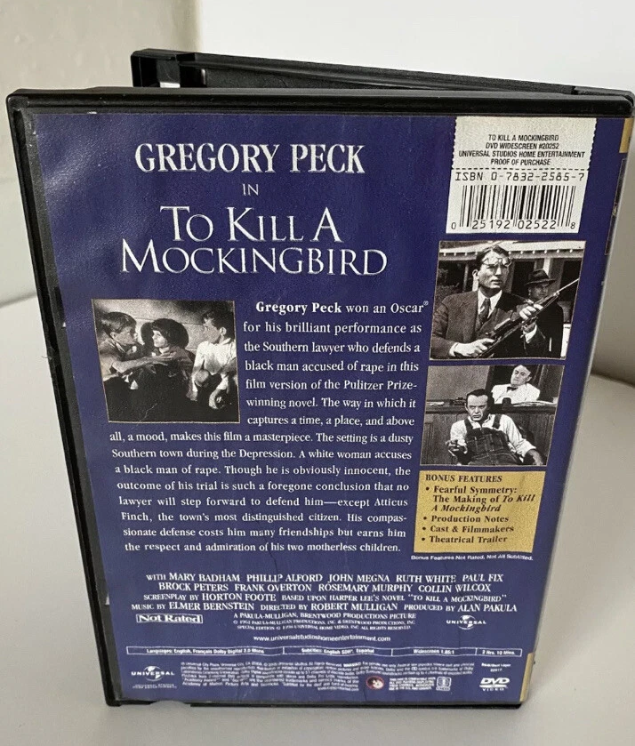 To Kill a Mockingbird DVD | 1998 Widescreen Collectors Edition | Blockbuster - Image 2 of 4