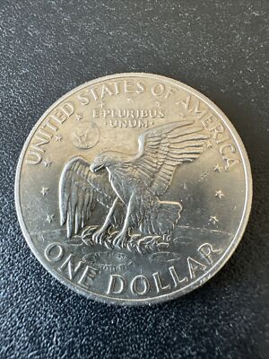 USA - One Dollar 1972 - Dwight D. Eisenhower - Apollo 11 - CU/NI 38mm 22,5g