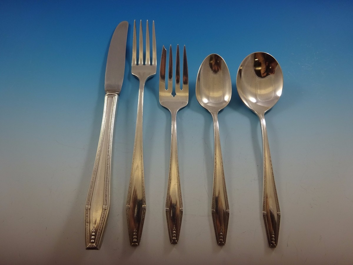 Formality by State House Sterling Silver Flatware Service Set 43
