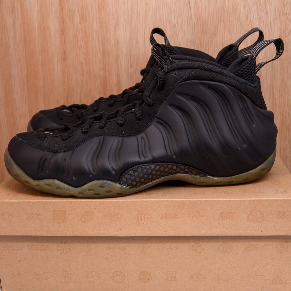 Size 14 Nike Air Foamposite One Stealth 2012 Good Condition