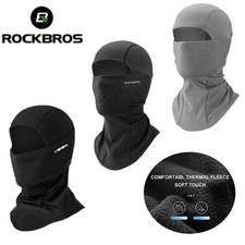 ROCKBROS Cycling Balaclava Fleece Thermal Full Face Mask Windproof Ski Hood