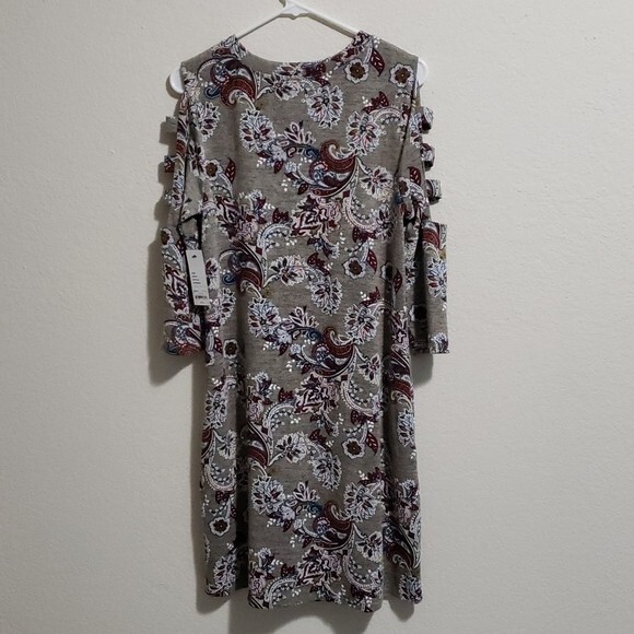 grey paisley dress Yours Women's Plus Size Navy Blue Soft Touch Paisley Wrap Dress Size 14