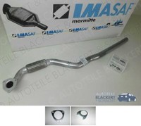 Imasaf Auspuff Hosenrohr/Flexrohr+Anbauteile für Opel Astra H 1.8+GTC 2004-2010