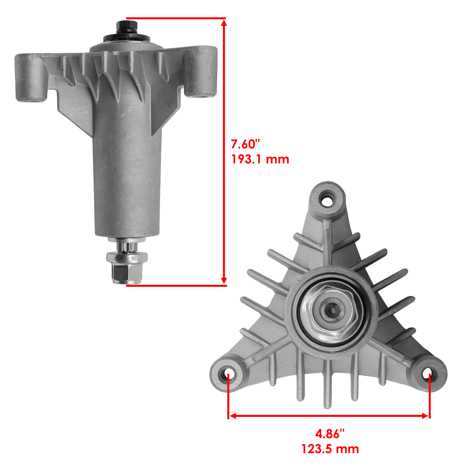 Gruppo Mandrino Completo Per Tosaerba Husqvarna LT16542, LT18542, LTH120, LTH125, LTH130, LTH1342 - Ricambio Caltric - Foto 13