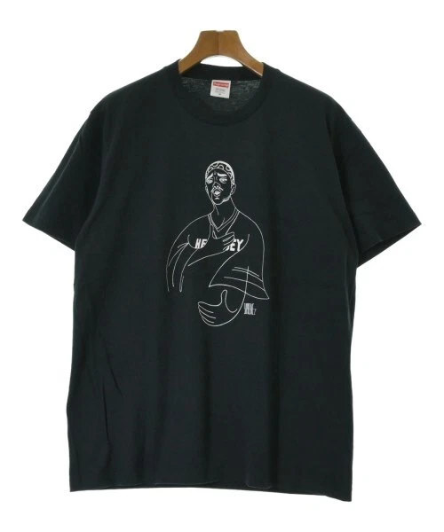 T shirt Supreme/coupé et cousu noir M 2200509968087