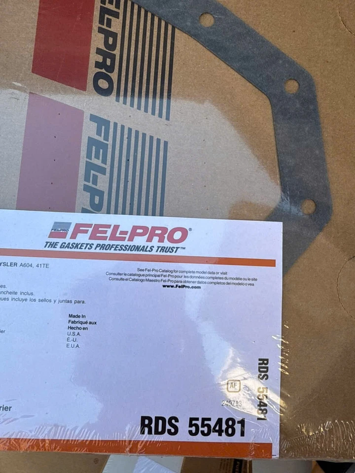 RDS 55481 Felpro Differential Gasket for Dodge Avenger Journey Chrysler 200 Neon - Image 2 of 2