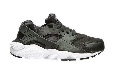 Girls Juniors NIKE HUARACHE RUN (GS) Black Trainers 654275011 | eBay