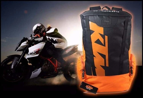 KTM Borsa Moto Zaino Corsa Impermeabile Moto Olio Carburante Zaino - Foto 6 di 12