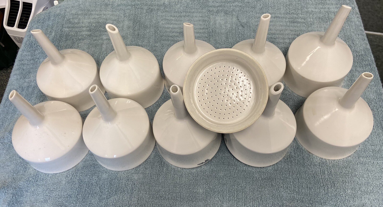 Coors 320mL Perforated Porcelain Buchner Funnel 60243 eBay