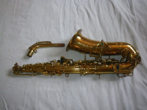 VINTAGE 1932 THE NEW BUESCHER ARISTOCRAT TRANSITIONAL ALTO SAXOPHONE - ** NECK