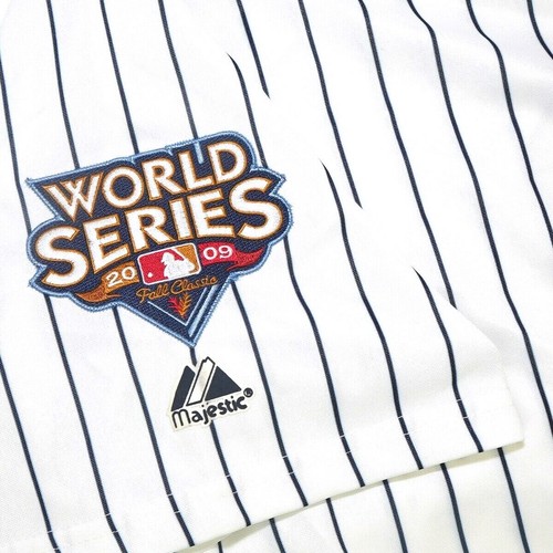 Hideki Matsui 2009 New York Yankees World Series White Home Men's Jersey (S-3XL) - Picture 5 of 5