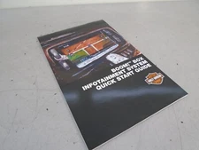 2015 Boom Box Quick Start Owners Manual for Harley Davidson - 97011-15  - CFB5
