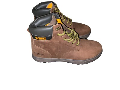Dewalt DXWP10008 Halogen Mens Steel Toe Crazy Horse Brown Leather Boots Size 9.5 DEWALT Men main image 3