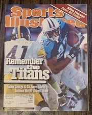 Sports Illustrated November 13 2000 Eddie George Tennessee Remember The Titans