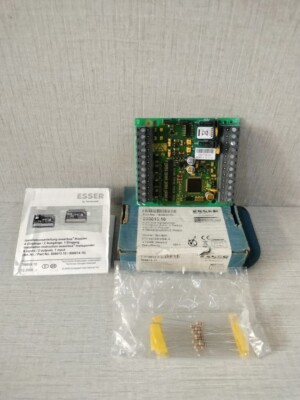 ESSER 808613.10 C1.2 4 DETECTORS/ 4 RELAYS- NEW W/ FILTHY BOX