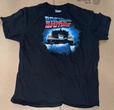 Back to the Future MENS SHIRT SIZE XL PRE-OWNED