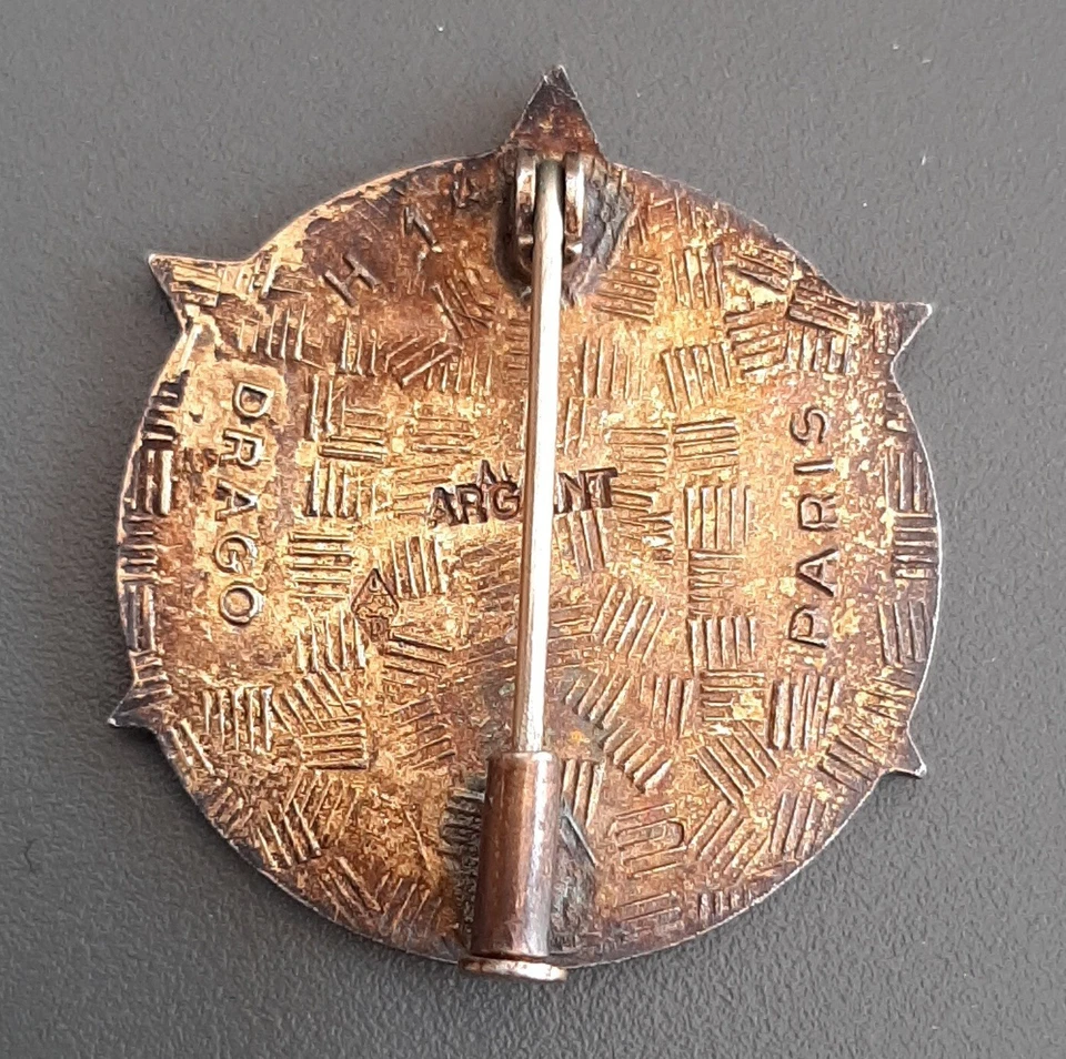 Insigne ARGENT MASSIF 4° RTT Régiment Tirailleurs Tunisiens SUP ORIGINAL Drago - Photo 2/4