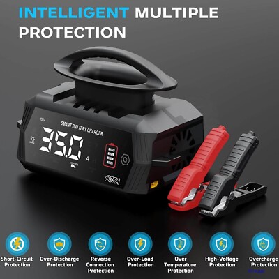 HTRC 35A intelligentes Ladegerät Batterien 6V/12V/24V, vergleichbar MXTS 40 CTEK