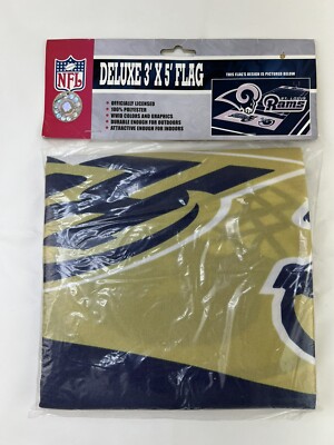 St. Louis Rams Deluxe Flag 3x5 Foot New NFL Official Licensed