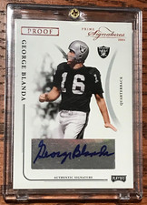 2004 PLAYOFF PRIME SIGNATURES PROOF AUTOGRAPH OF GEORGE BLANDS #091/150-NOV333